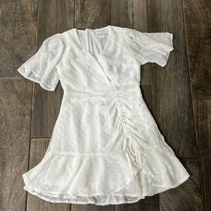 white dotted swiss dress!